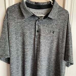 Under Armour 2xl polo black and white